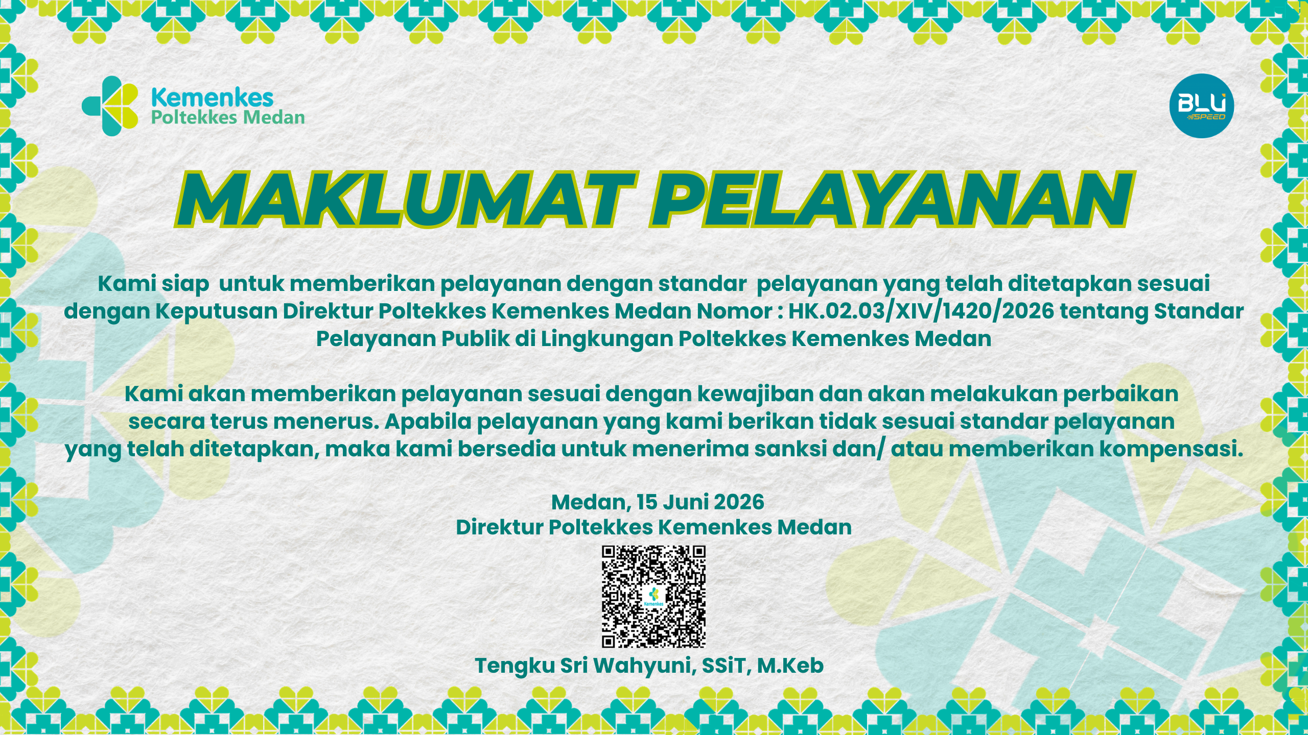 Maklumat Pelayanan