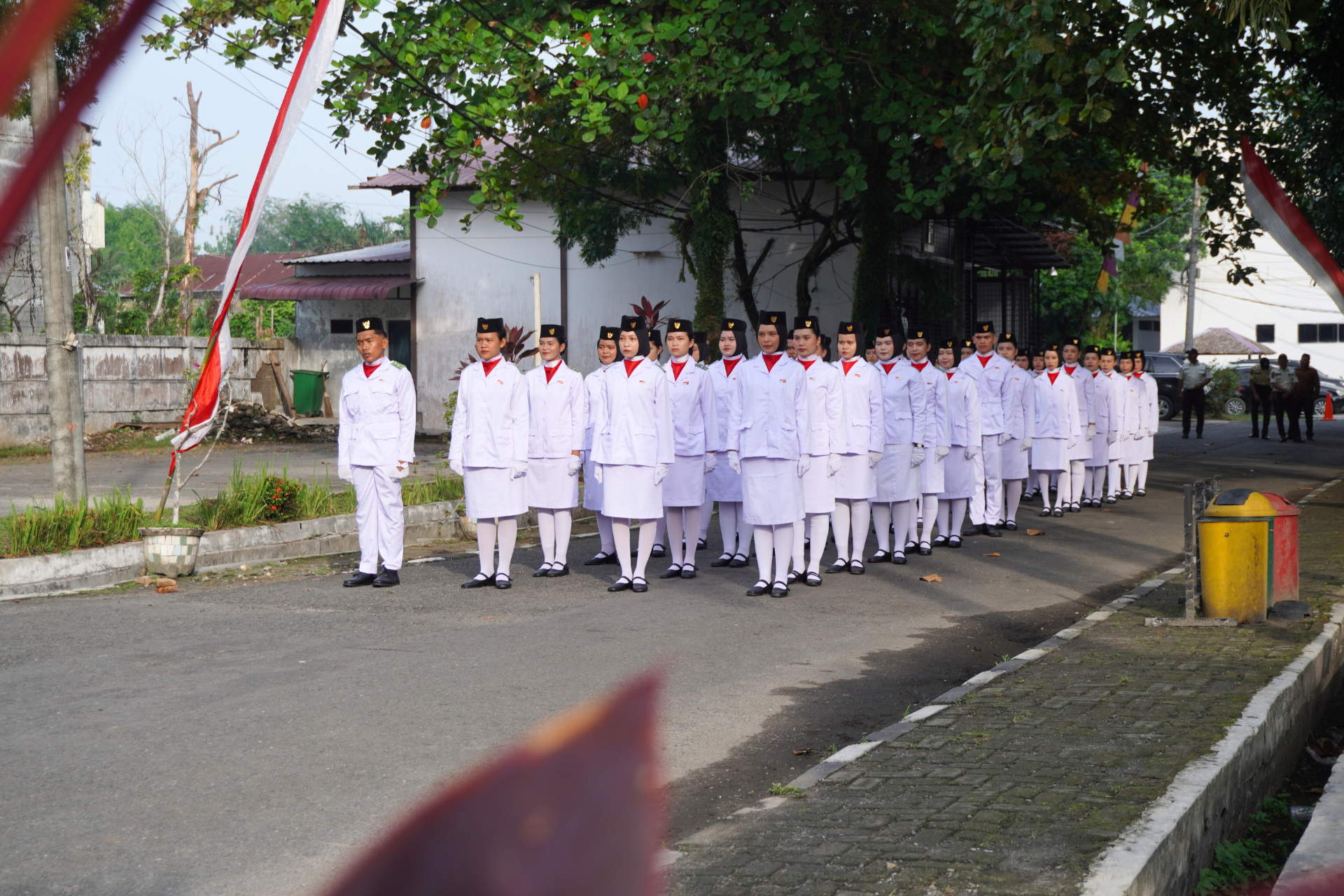 Upacara Peringatan Dirgahayu Republik Indonesia ke-80 di Poltekkes Kemenkes Medan