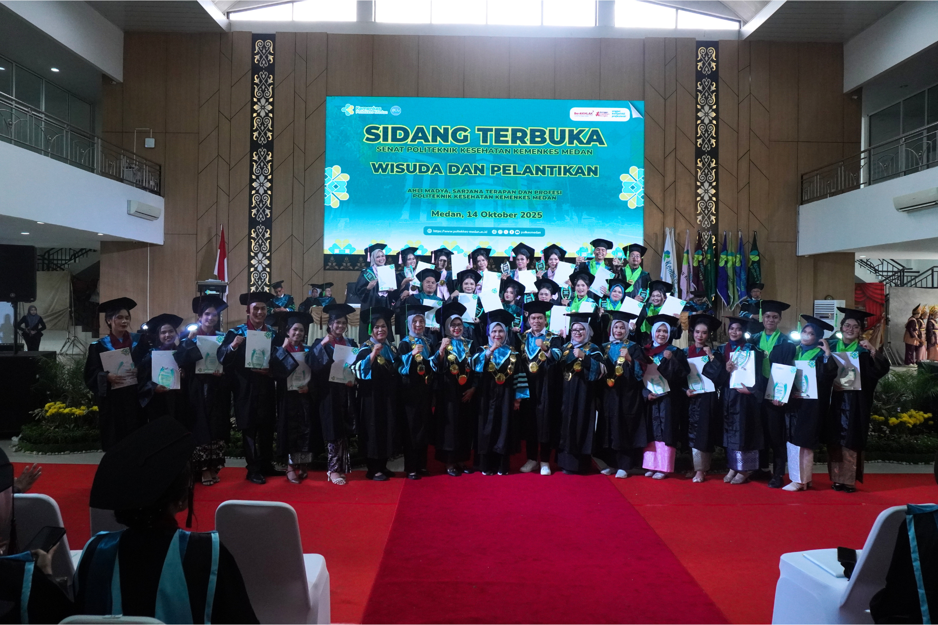 WISUDA DAN PELANTIKAN AHLI MADYA, SARJANA TERAPAN DAN PROFESI MEDAN 14 OKTOBER 2025