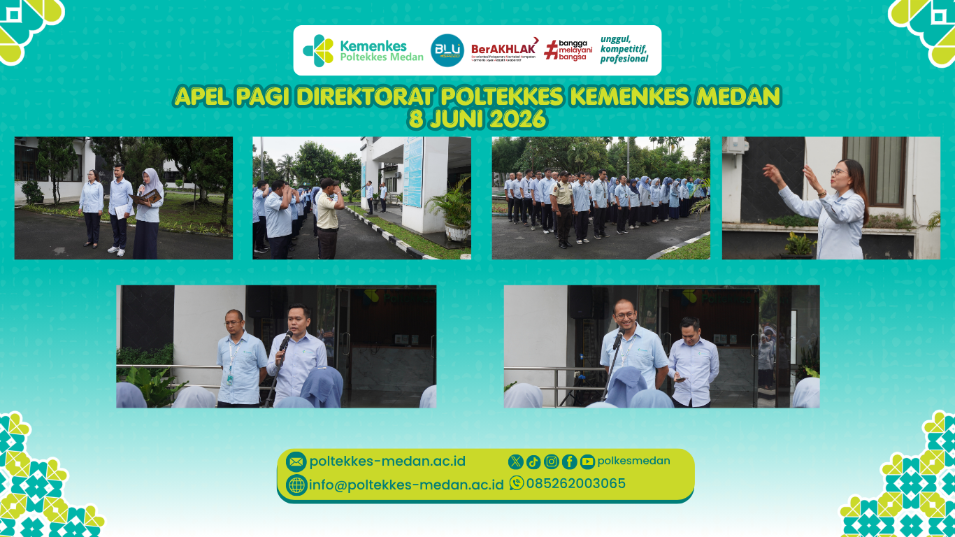 APEL PAGI DIREKTORAT POLTEKKES KEMENKES MEDAN 08 JUNI 2026