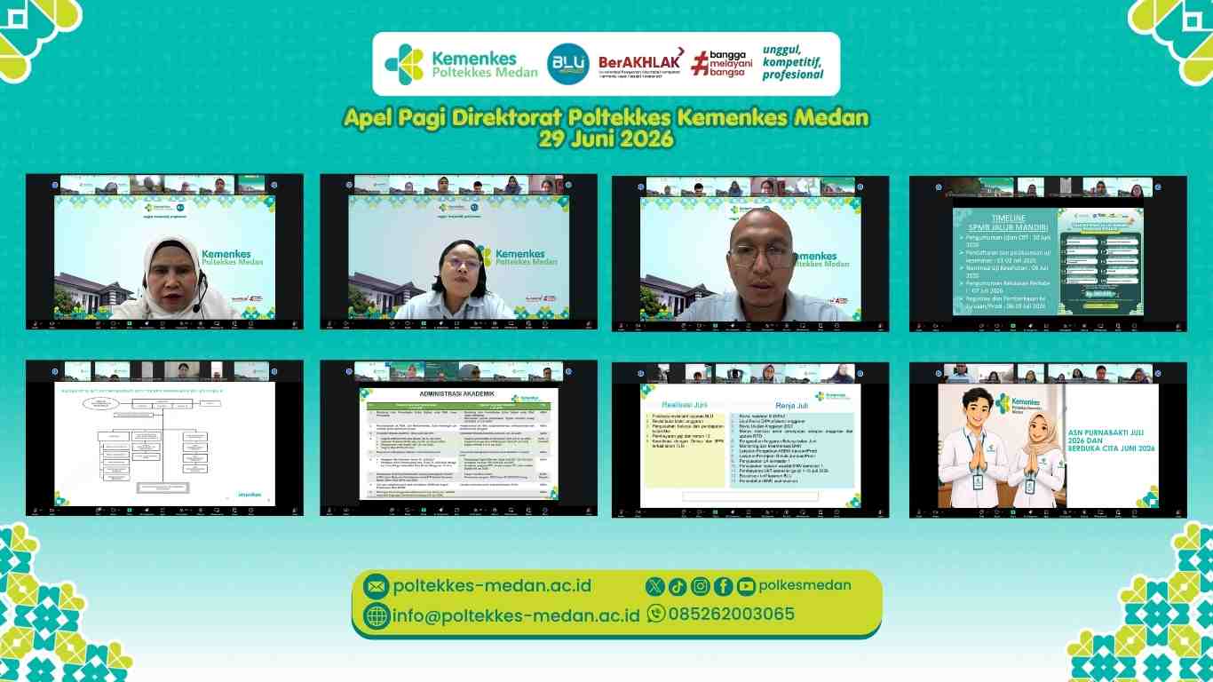 Apel Pagi Direktorat Poltekkes Kemenkes Medan 29 Juni 2026