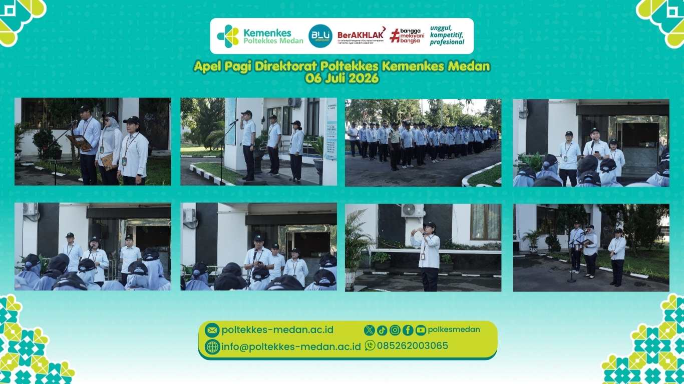 Apel Pagi Direktorat Poltekkes Kemenkes Medan 06 Juli 2026