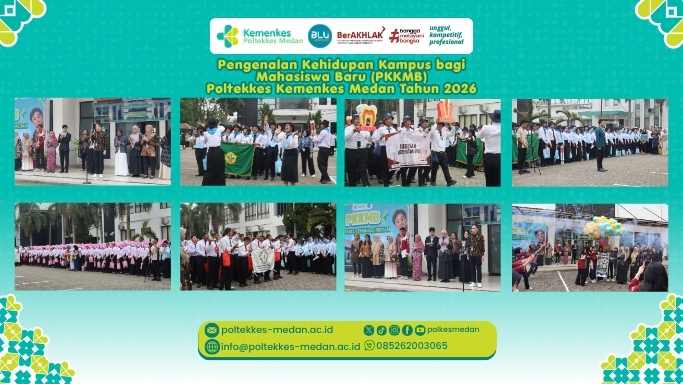 Pengenalan Kehidupan Kampus bagi Mahasiswa Baru (PKKMB) Poltekkes Kemenkes Medan Tahun 2026