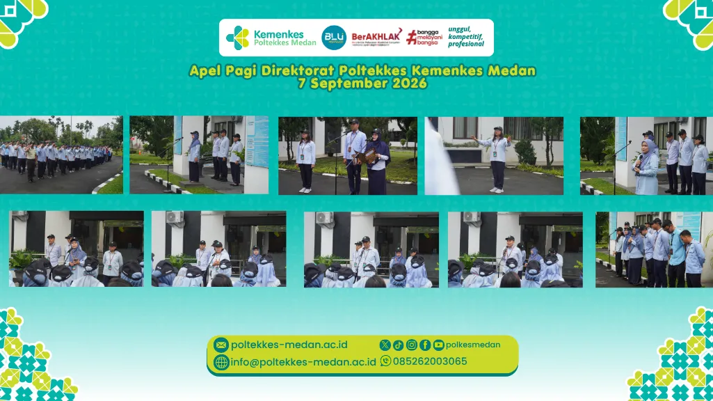 Apel Pagi Direktorat Poltekkes Kemenkes Medan 7 September 2026
