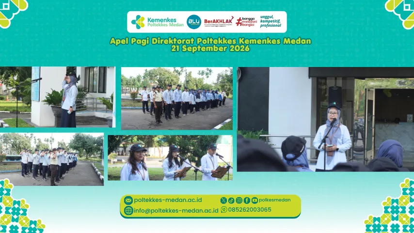 Apel Pagi Direktorat Poltekkes Kemenkes Medan Senin, 21 September 2026