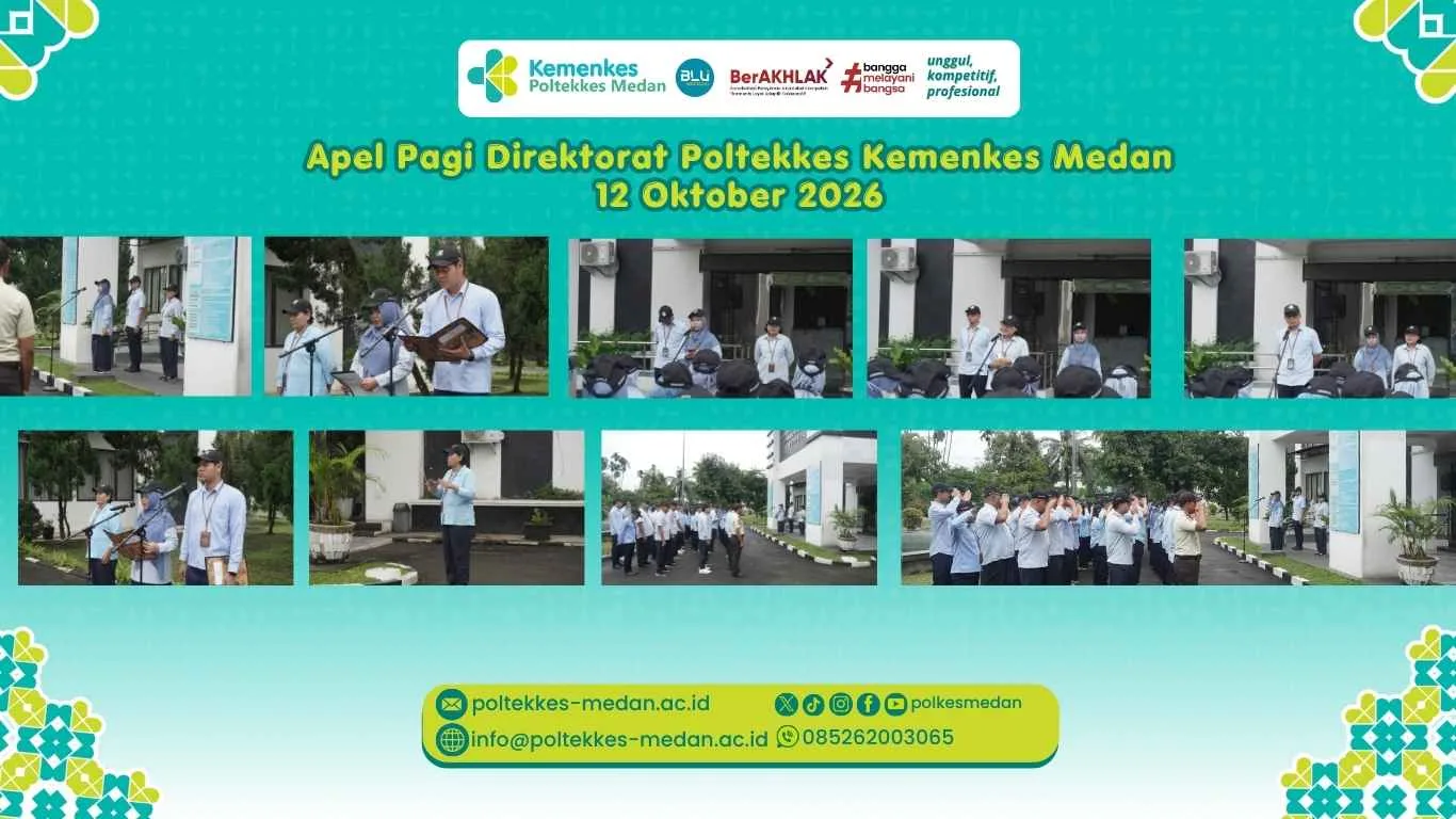 Apel Pagi Direktorat Poltekkes Kemenkes Medan 12 Oktober 2026